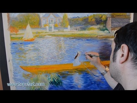 Renoir  The Skiff La Yole  Art Reproduction Oil Painting
