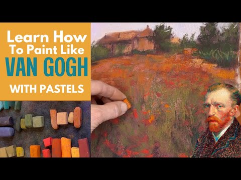 Learn How to Paint Like Van Gogh with Pastels  Painting Tutorial