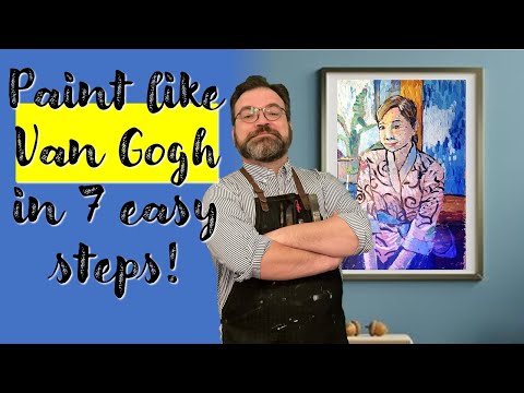 Paint like Van Gogh in 7 easy steps