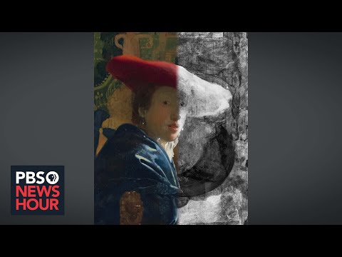 Art exhibition reveals Vermeer39s secrets using technology to look under paintings