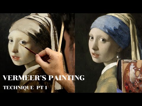 Vermeer39s Painting Technique Demo Pt 1