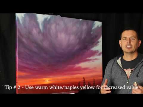 How To Paint A Sunset 4 quick tips painting landscapes in oil  Tim Gagnon