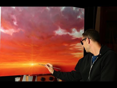 3 tips to make your sunset paintings more powerful  with Tim Gagnon