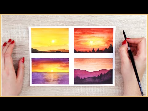 Tips for Watercolor Painting Beginners  Painting Ideas How to Paint amp Practice More in Less Time