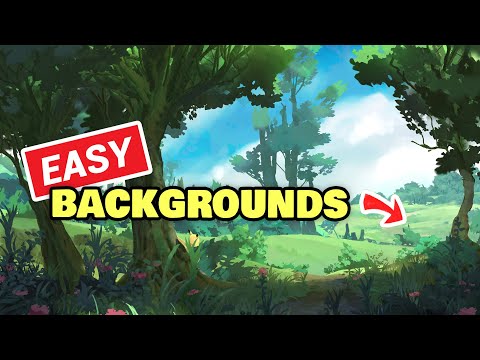  HOW TO PAINT SIMPLE ENVIRONMENTS plus free brushes