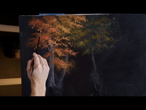 The Secret to Painting Tree Leaves