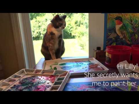 How to Layer Watercolor Paints on Yupo By Marie Stonestreet Broyer  MRSDesign