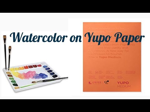 Watercolor on Yupo