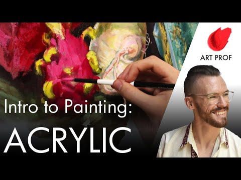 Acrylic Painting for Beginners Techniques amp Supplies
