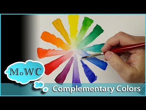 How to Use Complementary Colors in Watercolor Painting