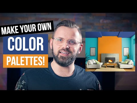 How to Make a Color Palette  Complementary Colors  Interior Design