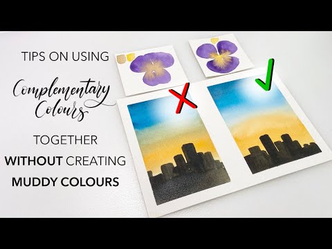 How To Use Complementary Colours Together Without Creating Muddy Colours