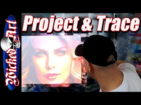 HowTo Transfer Artwork Projecting amp Tracing Episode 6