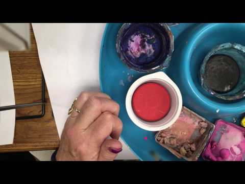 How to use Tempera Cakes in my  Art Classroom ages 510