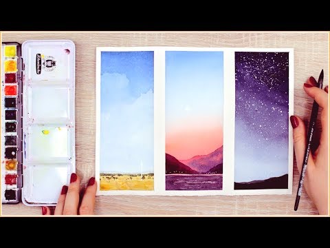 Easy Watercolor Painting Ideas for Beginners Step by Step