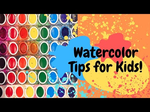 How to Teach Art 12 Watercolor Techniques for Kids
