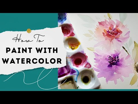 How to Paint with Watercolor for Kids