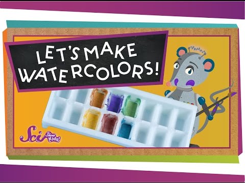 Make Your Own Watercolors sciencegoals