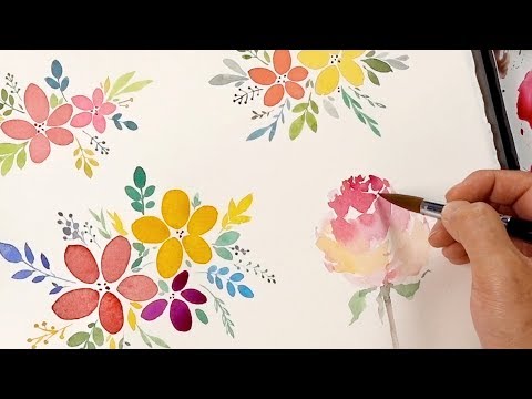 Learning to Paint with Watercolor for Beginners