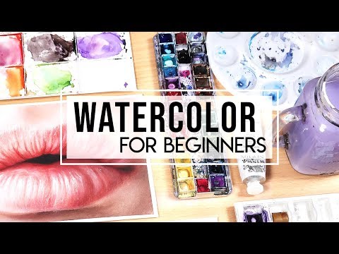 HOW TO USE WATERCOLOR  Guide for Beginners