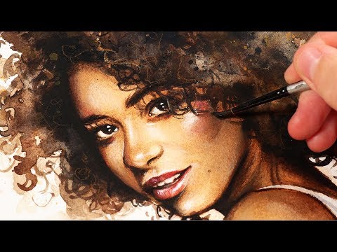 10 TIPS for Watercolor Portraits  HOW TO USE WATERCOLOR