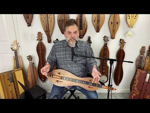 TwoMinute Dulcimer Lesson  Different Arranging Styles Combined