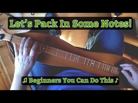 Dulcimer Lesson  Beginners Pack In The Notes