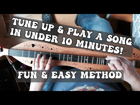 Mountain Dulcimer Lesson 1  Play a song in under 10 minutes