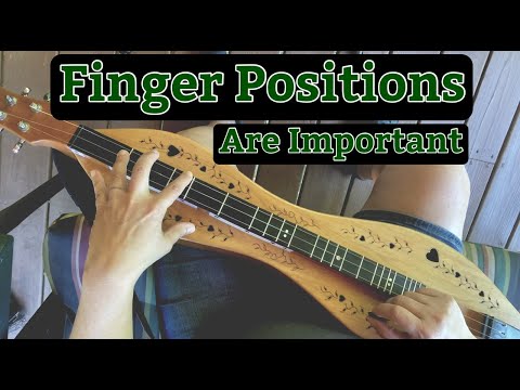 Free Dulcimer Lessons  Finger Positions In 2 Ways