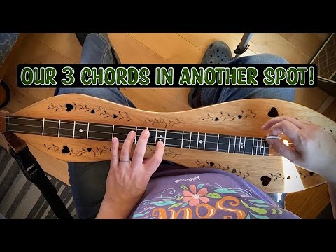 3 Easy Chords Moving Up The Fretboard  Free Mountain Dulcimer Lesson
