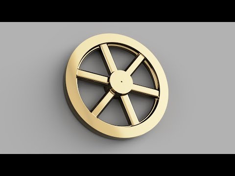 Casting a Bronze Flywheel at Home