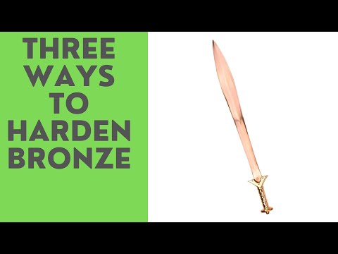 How to Harden Bronze Casts  3 Ways 