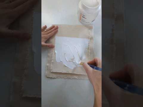how to prep raw canvas for painting