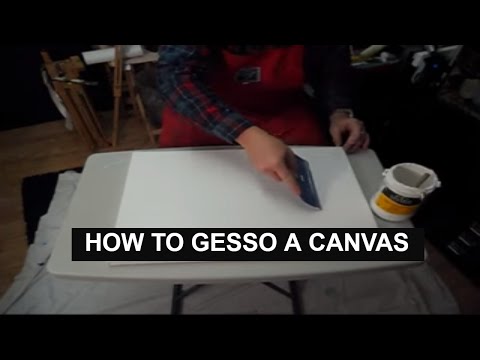 HOW TO PRIME A CANVAS  learn to paint  acrylic painting  clive5art