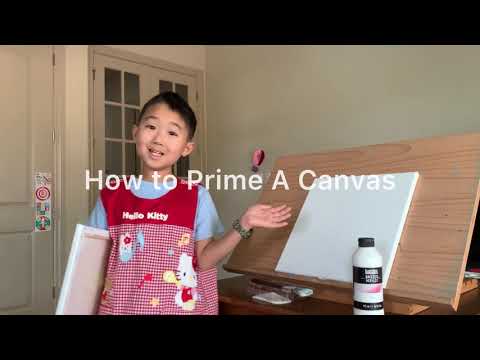 How to Prime a Canvas
