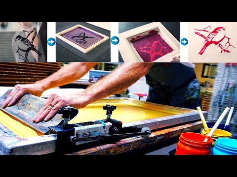 Screen Printing A to Z   Step by Step Process of Screen Printing
