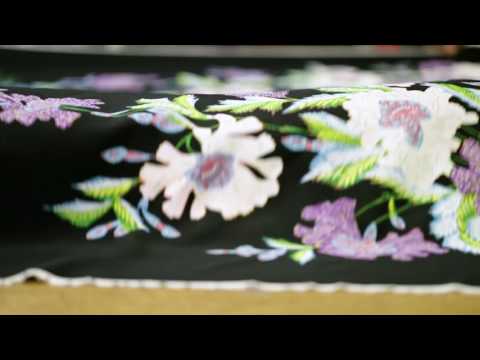 DVFCRAFT How The Curzon Floral Print Is Made
