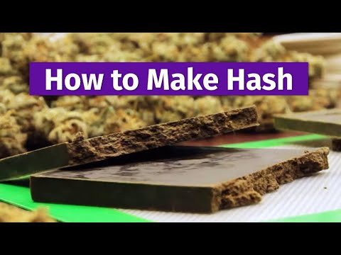 How to Make Hash  Cannabis Craftsmanship