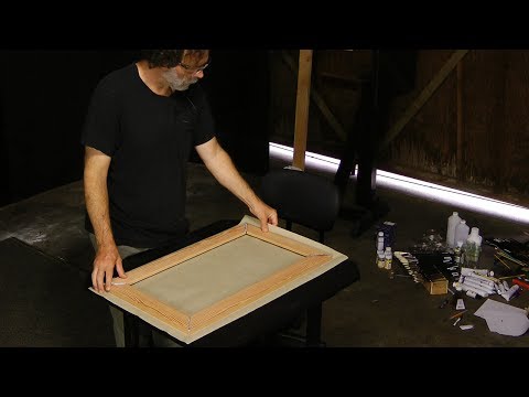 how to stretch a canvas
