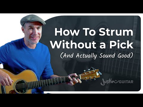 How to Strum a Guitar WITHOUT a Pick