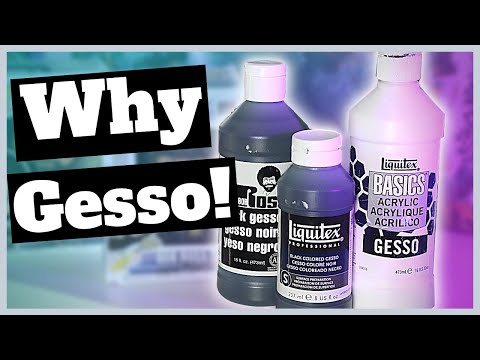 Make Your Paints Instantly Better Use GESSO Correctly