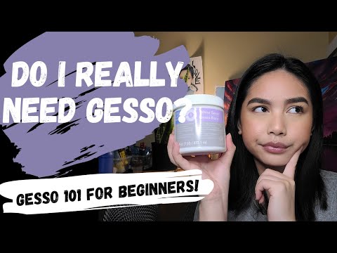 GESSO for Beginners Do I Need It How To Use It Quick amp Easy Tips amp Advice for Acrylic Painting