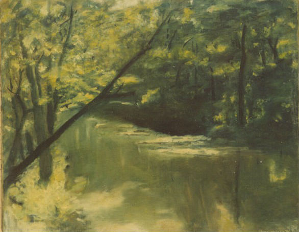 creek painting