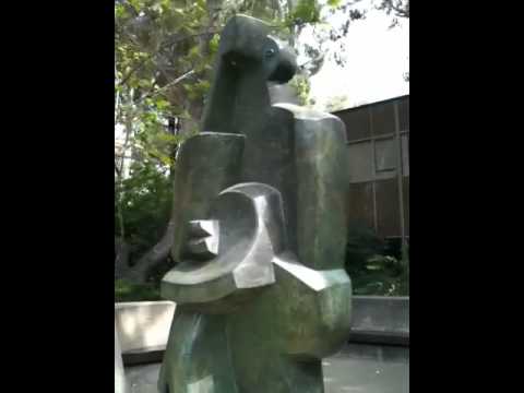 Jacques Lipchitz garden sculpture ucla los angeles