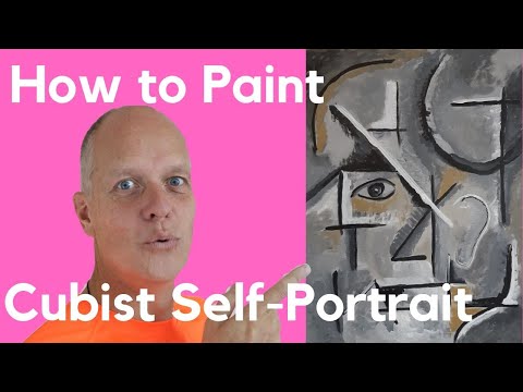 Easy Cubism Art Movement  Analytic Cubism vs Synthetic Cubism  Cubist portrait