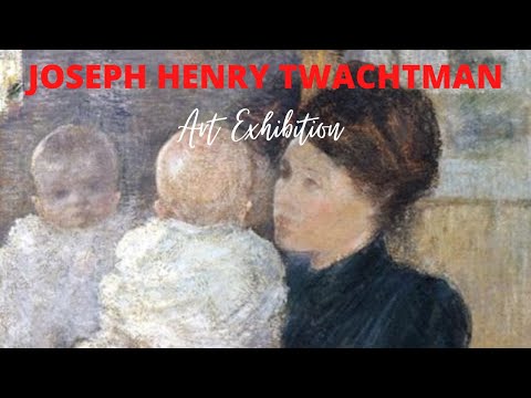 Joseph Henry Twachtman Paintings with TITLES Retrospective Exhibition American Impressionist Artist