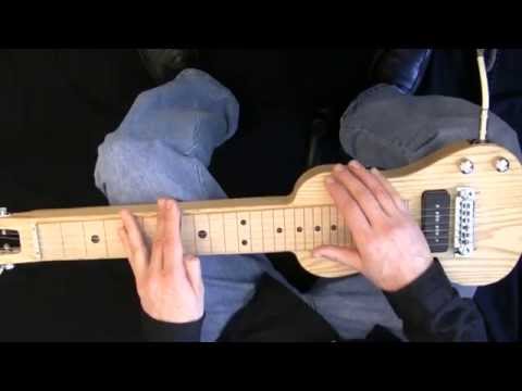 quotSleep Walkquot on C6 Lap Steel Guitar Performance and Lesson