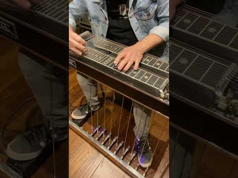 Pedal Steel Guitar Riffn Miami My Amy Keith Whitley shorts tutorial pedalsteelguitar
