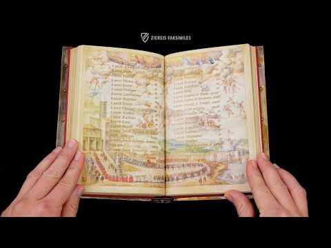 THE FARNESE HOURS  Browsing Facsimile Editions 4K  UHD