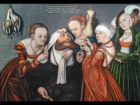 CRANACH THE ELDER Lucas  Paintings by Lucas Cranach I in Fondation Bemberg Toulouse France